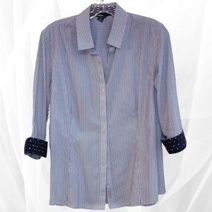 Eddie Bauer Womens Fitted Shirt SZ L